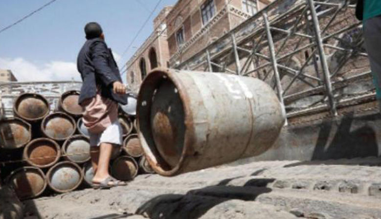 اسطوانة الغاز في اليمن